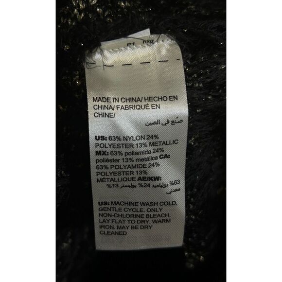 Chico's Zig-Zag Fuzzy Soft Jacquard Pullover Sweater NWT Size US LARGE - Picture 9 of 10